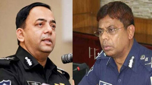 র‌্যাবের সাবেক ডিজি বেনজীর আহমেদ ও সাবেক আইজিপি একেএম শহীদুল হক