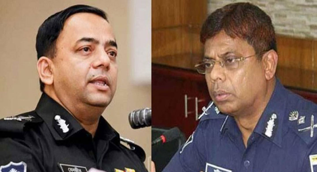 র‌্যাবের সাবেক ডিজি বেনজীর আহমেদ ও সাবেক আইজিপি একেএম শহীদুল হক