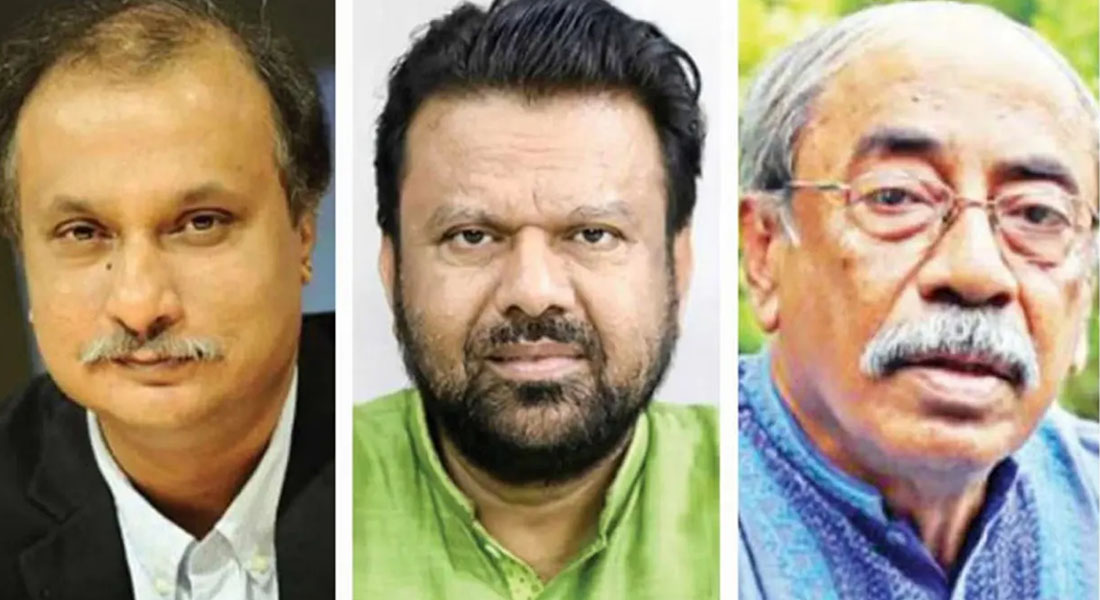 মোজাম্মেল, শ্যামল ও শাহরিয়ার কবির ৭ দিনের রিমান্ডে